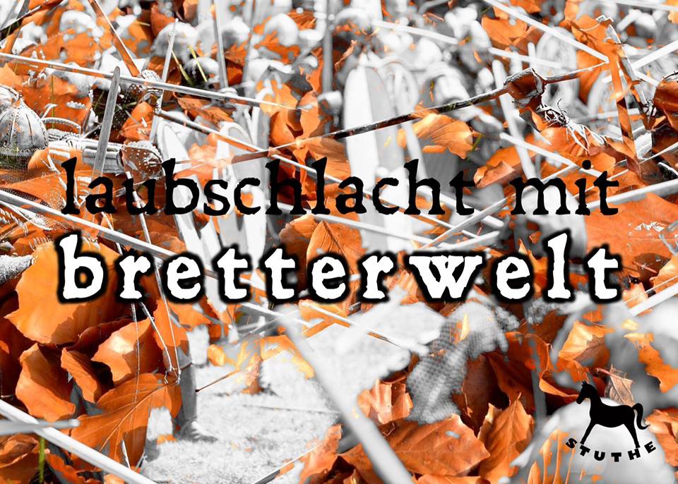 Laubschlacht mit Bretterwelt